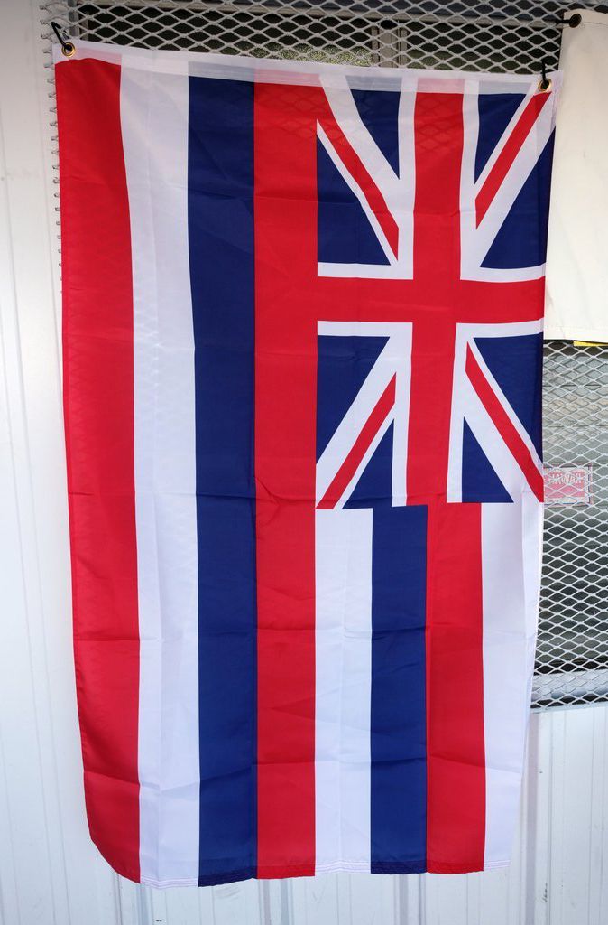 Hawaii Flag 5ft x 3ft (Fabric) (100pack)