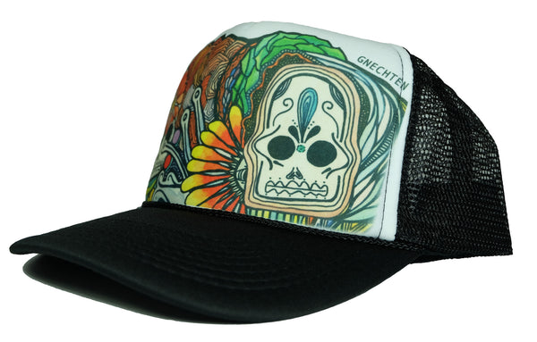 "Every Day Can Be The Day of The Dead" Trucker By NECK10