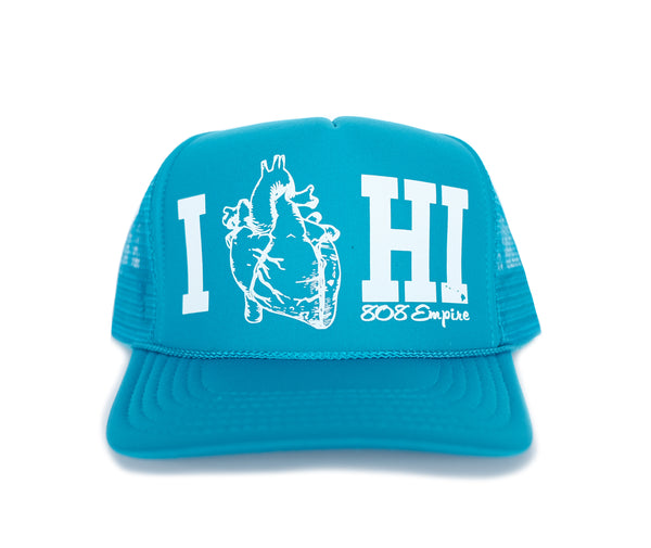 +Hi Love Trucker Hat by 808 Empire