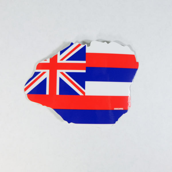 +Kauai Hawaii Flag Sticker