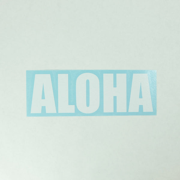 Aloha Impact Diecut Sticker