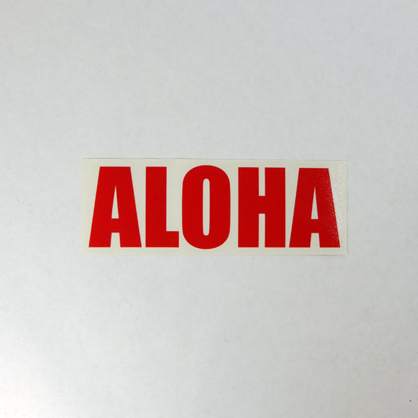 Aloha Impact Diecut Sticker