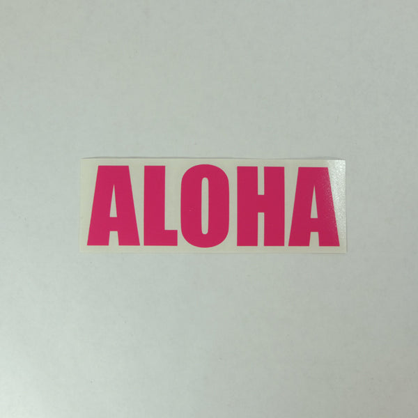 *Aloha Impact Diecut Sticker