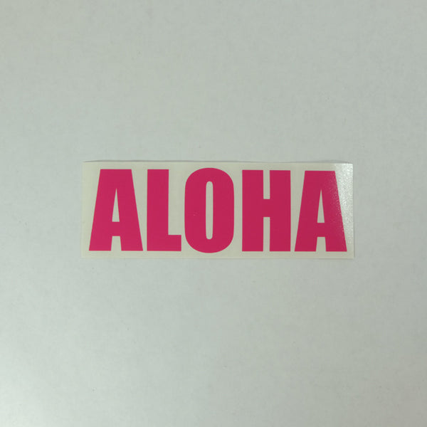 Aloha Impact Diecut Sticker