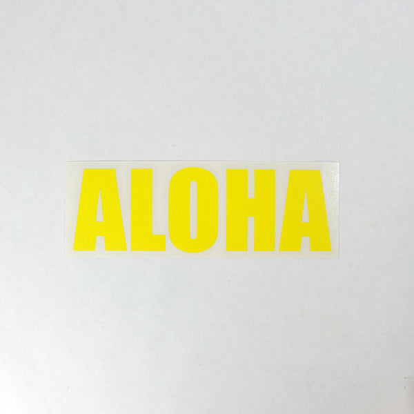 Aloha Impact Diecut Sticker