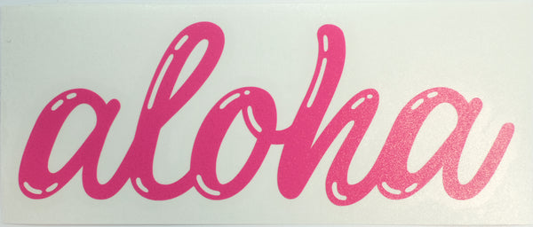 Aloha Letto Diecut Sticker