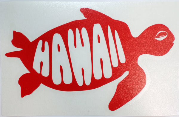 +Honu Hawaii Diecut Sticker
