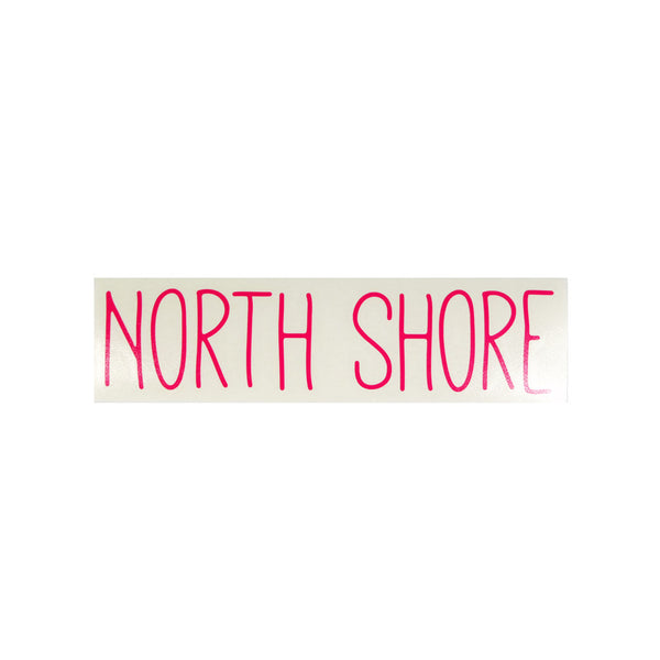*North Shore Skinny Diecut Sticker