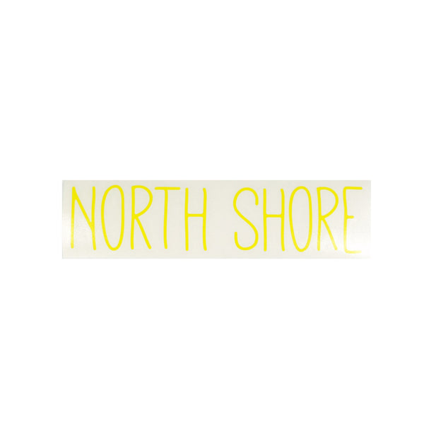 *North Shore Skinny Diecut Sticker