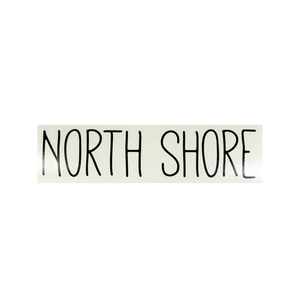 *North Shore Skinny Diecut Sticker
