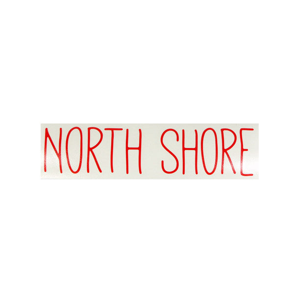 *North Shore Skinny Diecut Sticker