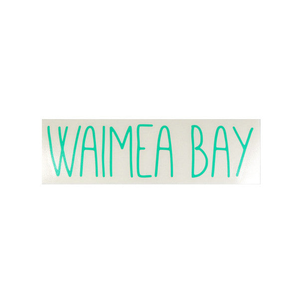 *Waimea Bay Skinny Diecut Sticker