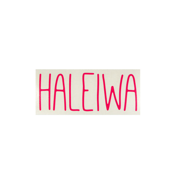 *Haleiwa Skinny Diecut Sticker