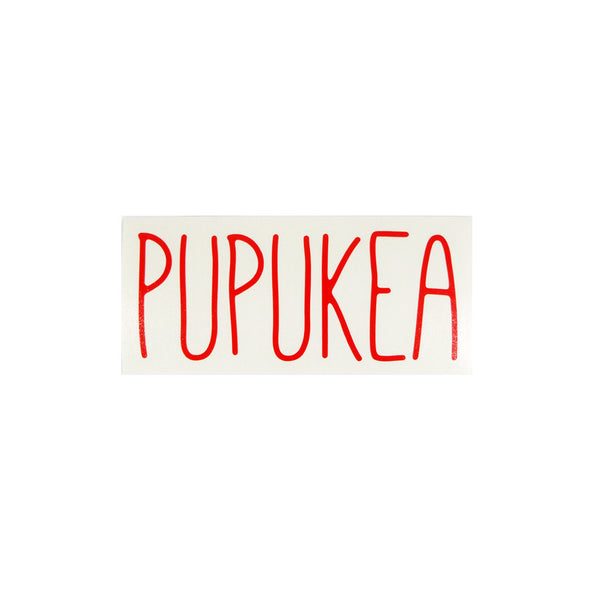 *Pupukea Skinny Diecut Sticker