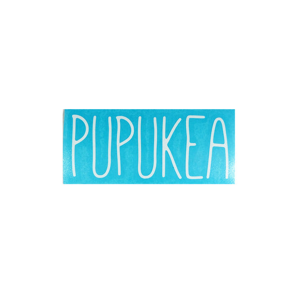 *Pupukea Skinny Diecut Sticker