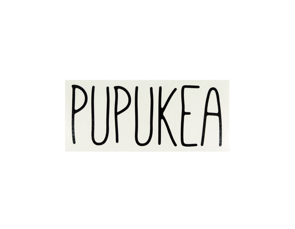 *Pupukea Skinny Diecut Sticker