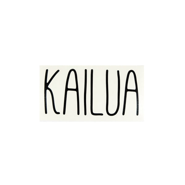 +Kailua Skinny Diecut Sticker
