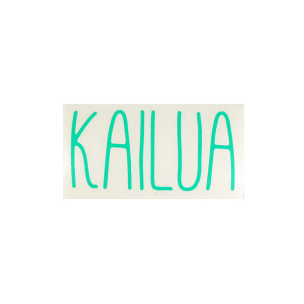 +Kailua Skinny Diecut Sticker