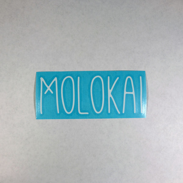 Molokai Skinny Diecut Sticker