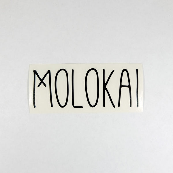 Molokai Skinny Diecut Sticker