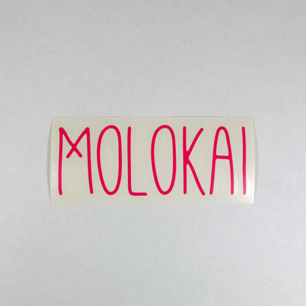 Molokai Skinny Diecut Sticker