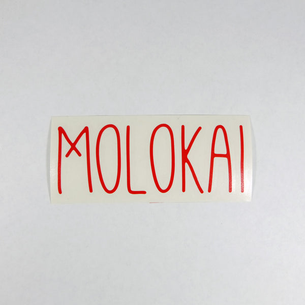 Molokai Skinny Diecut Sticker