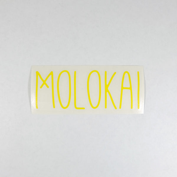 Molokai Skinny Diecut Sticker