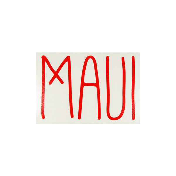 Maui Skinny Diecut Sticker