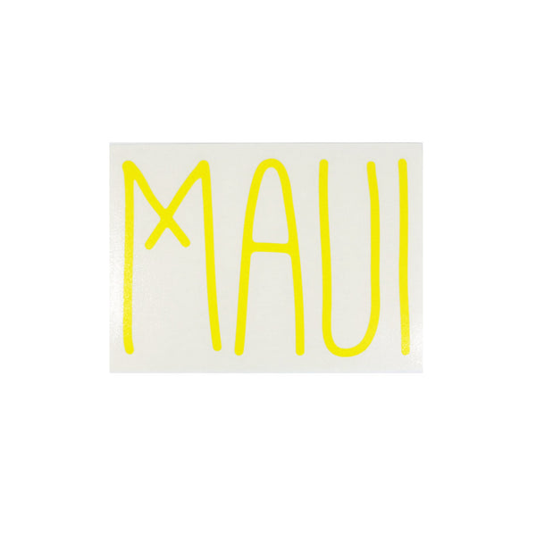 Maui Skinny Diecut Sticker