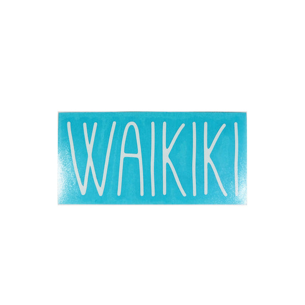 *Waikiki Skinny Diecut Sticker