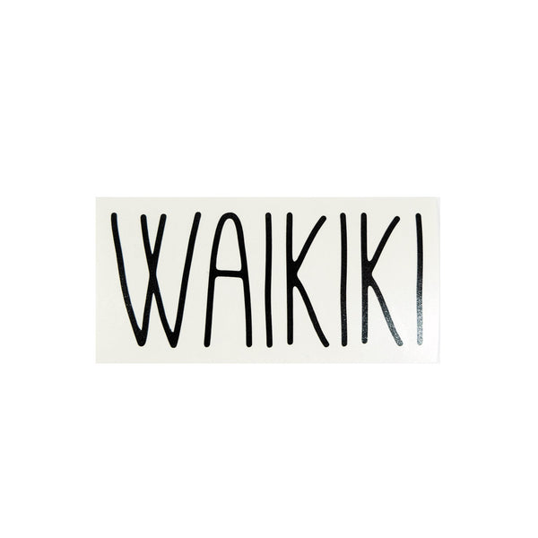 *Waikiki Skinny Diecut Sticker