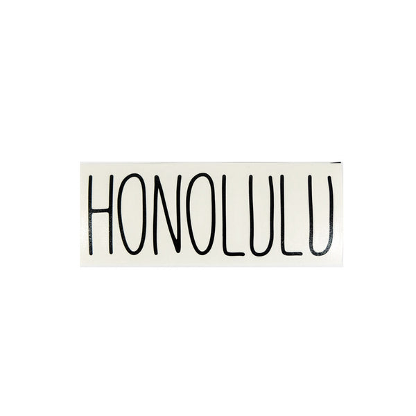 *Honolulu Skinny Diecut Sticker