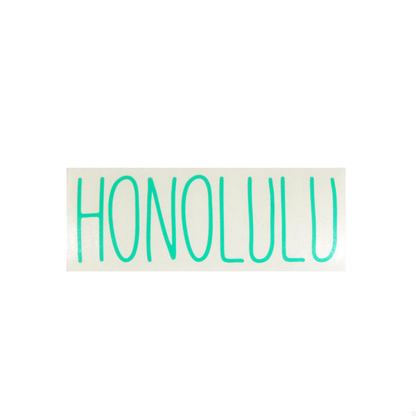 *Honolulu Skinny Diecut Sticker