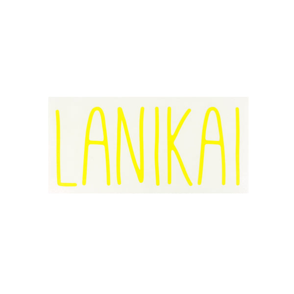 *Lanikai Skinny Diecut Sticker