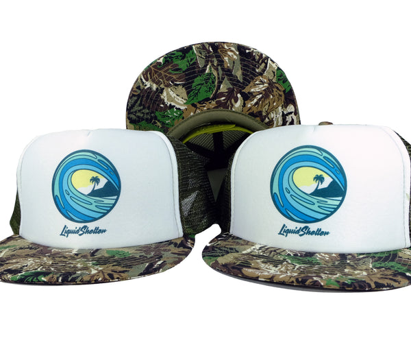 "Emblem" Camo Trucker By Liquid Shelter