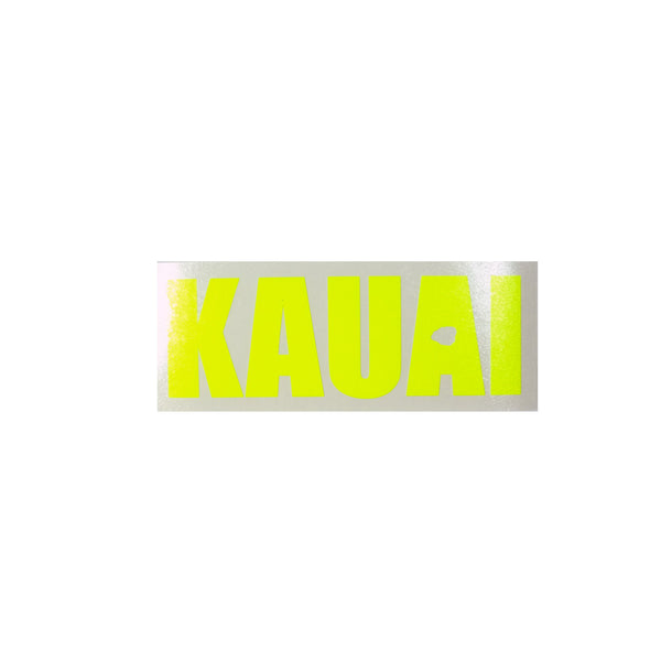 +Kauai Impact Diecut Sticker