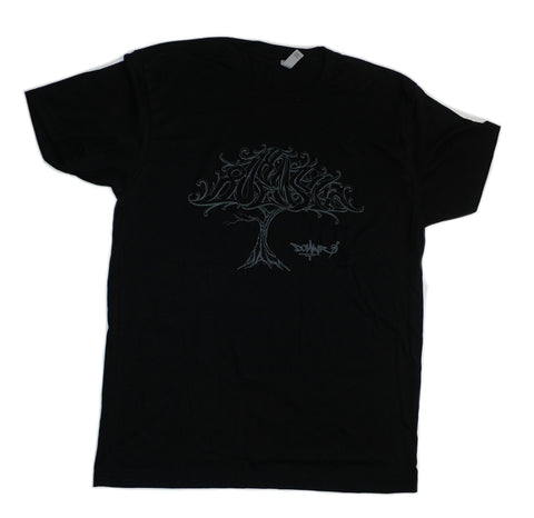 Downr Tree Shirt Short Sleeve (Black) by 808 Empire
