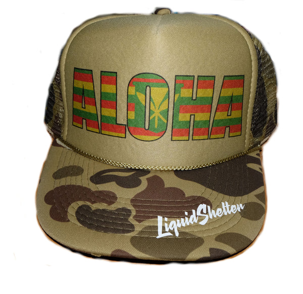 Maoli Flag Aloha Impact - Trucker