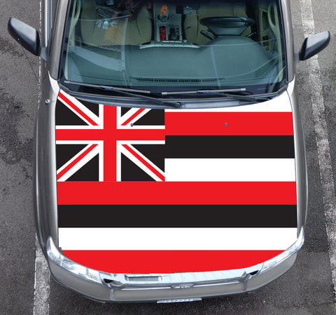 *Hawaii Black Flag Hood Wrap (Tacoma 05-15)