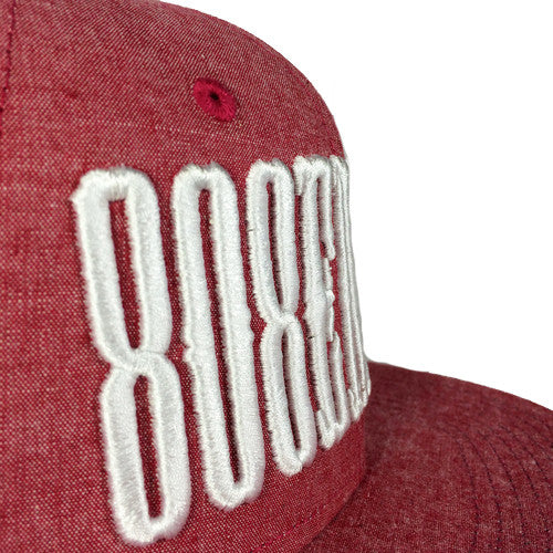 "Country" RED CHAMBRAY 3D Snapback By 808 Empire