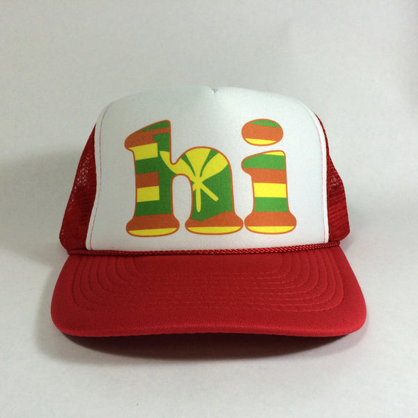 *hi Maoli Flag Trucker