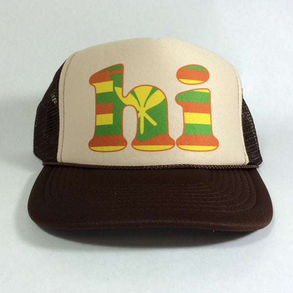 *hi Maoli Flag Trucker