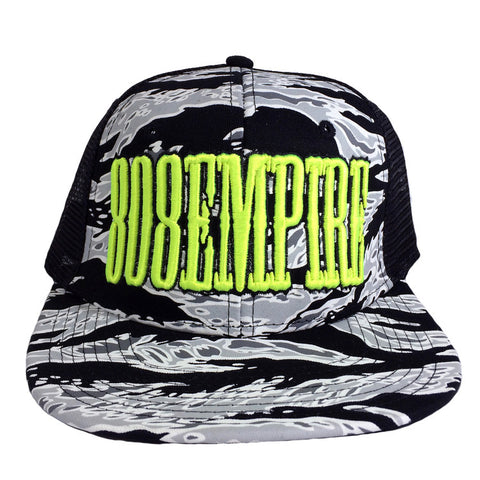 "Uppercut" Camo Trucker By 808 Empire (Neon)