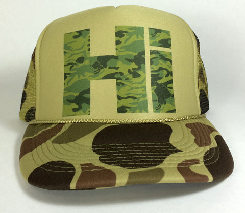 *Hi Chain Camo Trucker Trucker