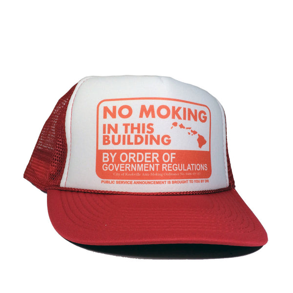 No Moking RED Trucker By DRI