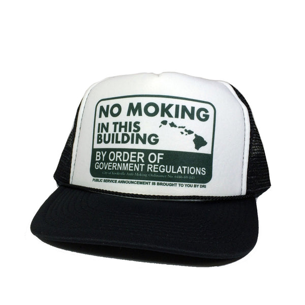 No Moking BLACK Trucker By DRI