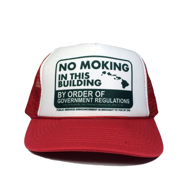 No Moking BLACK Trucker By DRI