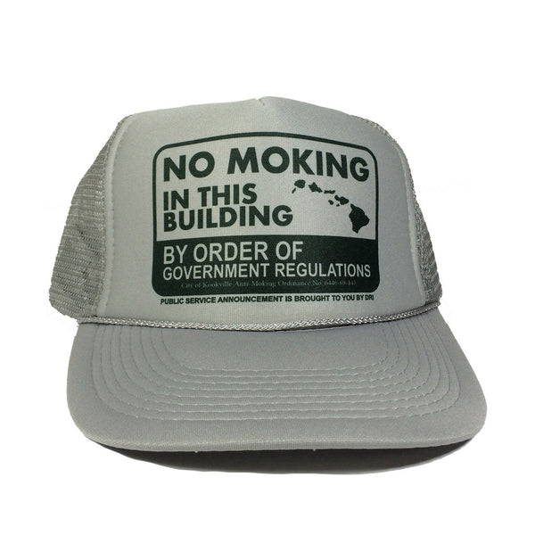 No Moking BLACK Trucker By DRI