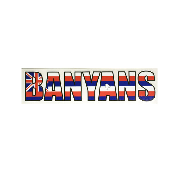 Banyans Impact Sticker(Click For More Colors)