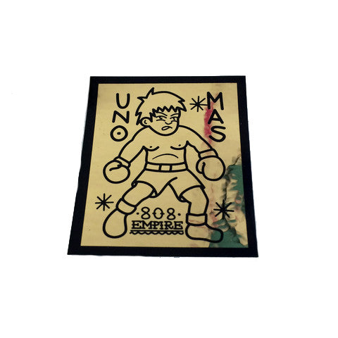 Kid Slug Foil Gold Sticker By 808 Empire